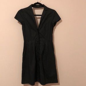 Theory Short Sleeve Cotton Dress